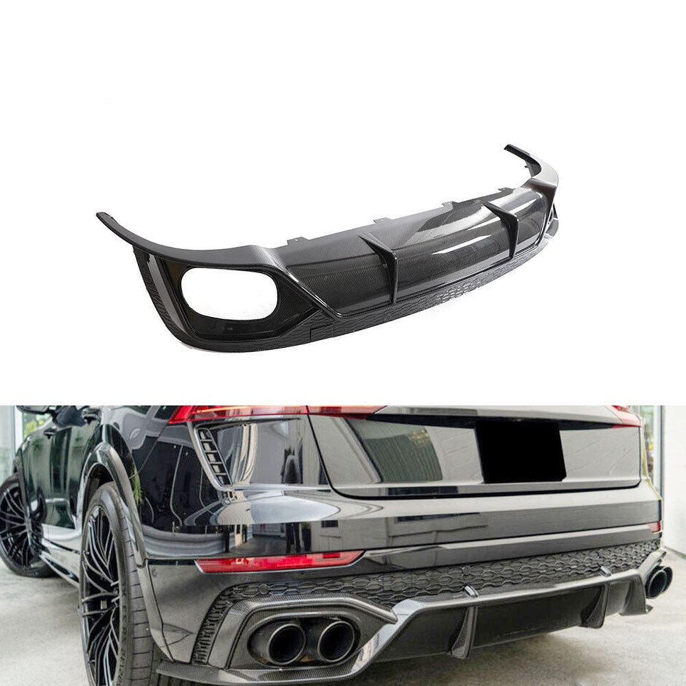 2020-2024 Audi RSQ8 Carbon Fiber Diffuser | RSQ8 Rear Diffusers